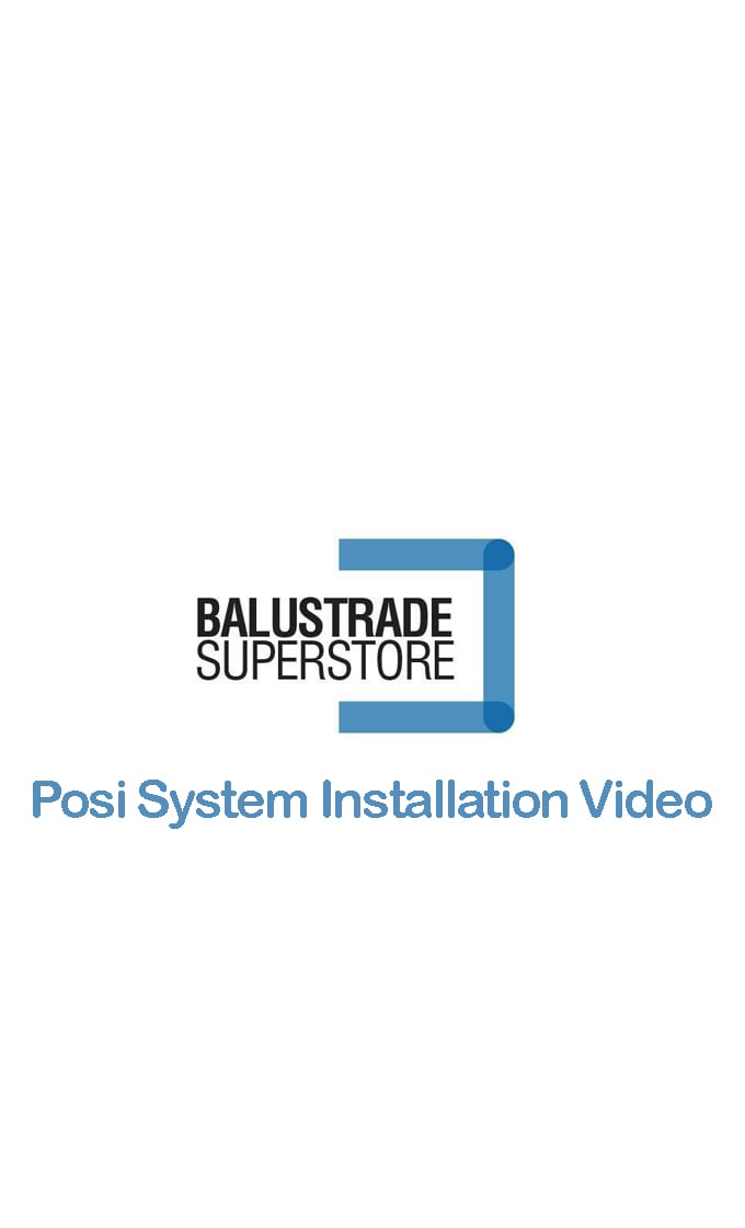 Posi Glaze Balustrade Base Fix 2m